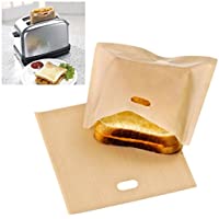 Bluelover Bolsas De Tostadora Reutilizable Bolsa Sandwich Antiadherente Pan Tostado De Bolsa Bolsas De Alimentos De La…